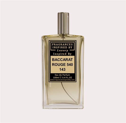 143 - Inspired by Baccarat Rouge 540 (Unisex) -  Fragrances Inspired By Ltd