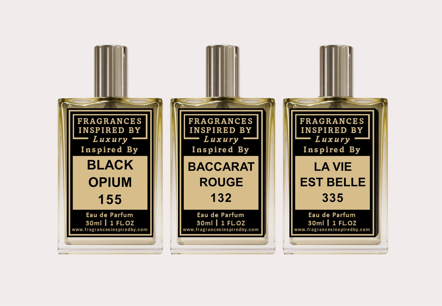 3 x 30ml Fragrance Set Bundle I Fragrances Inspired By Ltd