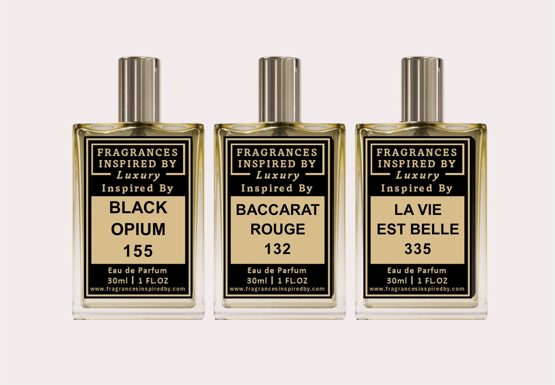 3 x 30ml Fragrance Set Bundle I Fragrances Inspired By Ltd