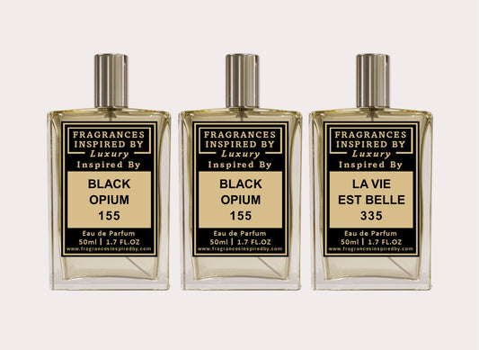 3 x 50ml Fragrance Set Bundle I Fragrances Inspired By Ltd